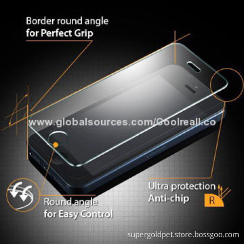 High Clarity Tempered Glass Screen Protector for iPhone, OEM